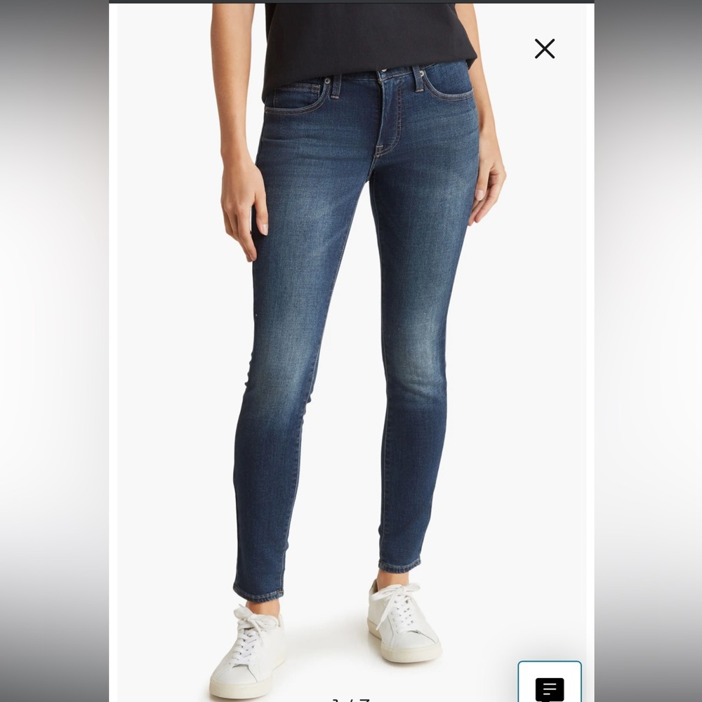 Lucky Brand Ava Skinny Jeans Medium Wash